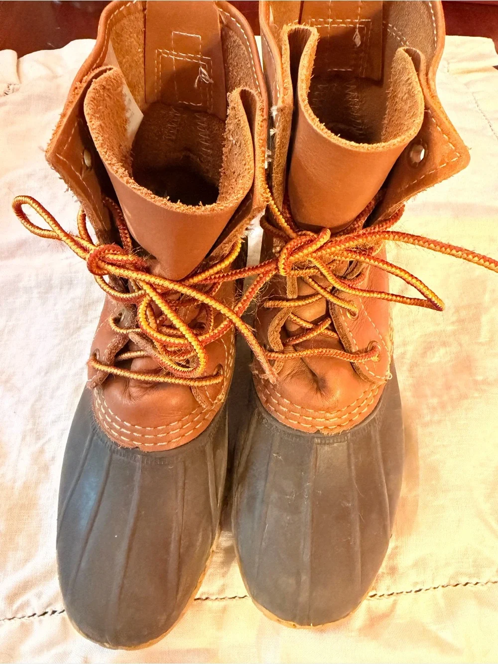 LL Bean Boy’s Brown Bean Boots Waterproof